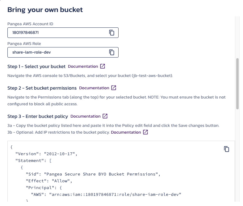 Bucket and object permissions